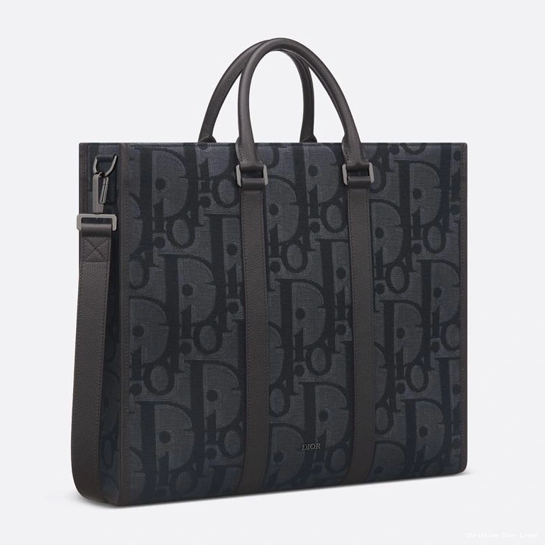 Cheap East-West Oblique Black Dior Canvas Maxi Tote Motif 0719 Luxury
